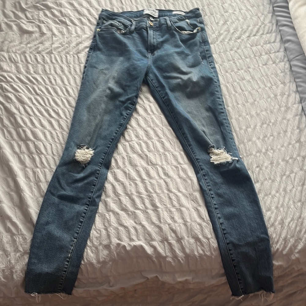 FRAME Denim Skinny Jeans
